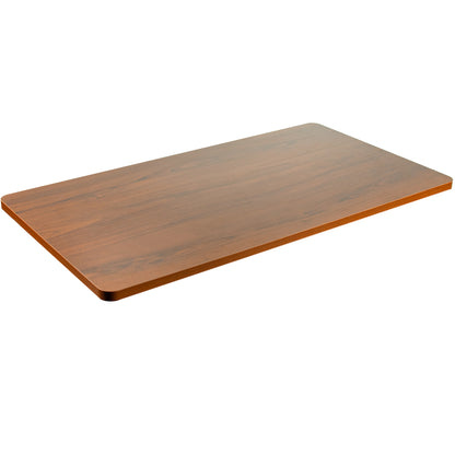 43” Table Desk Top Dark Walnut