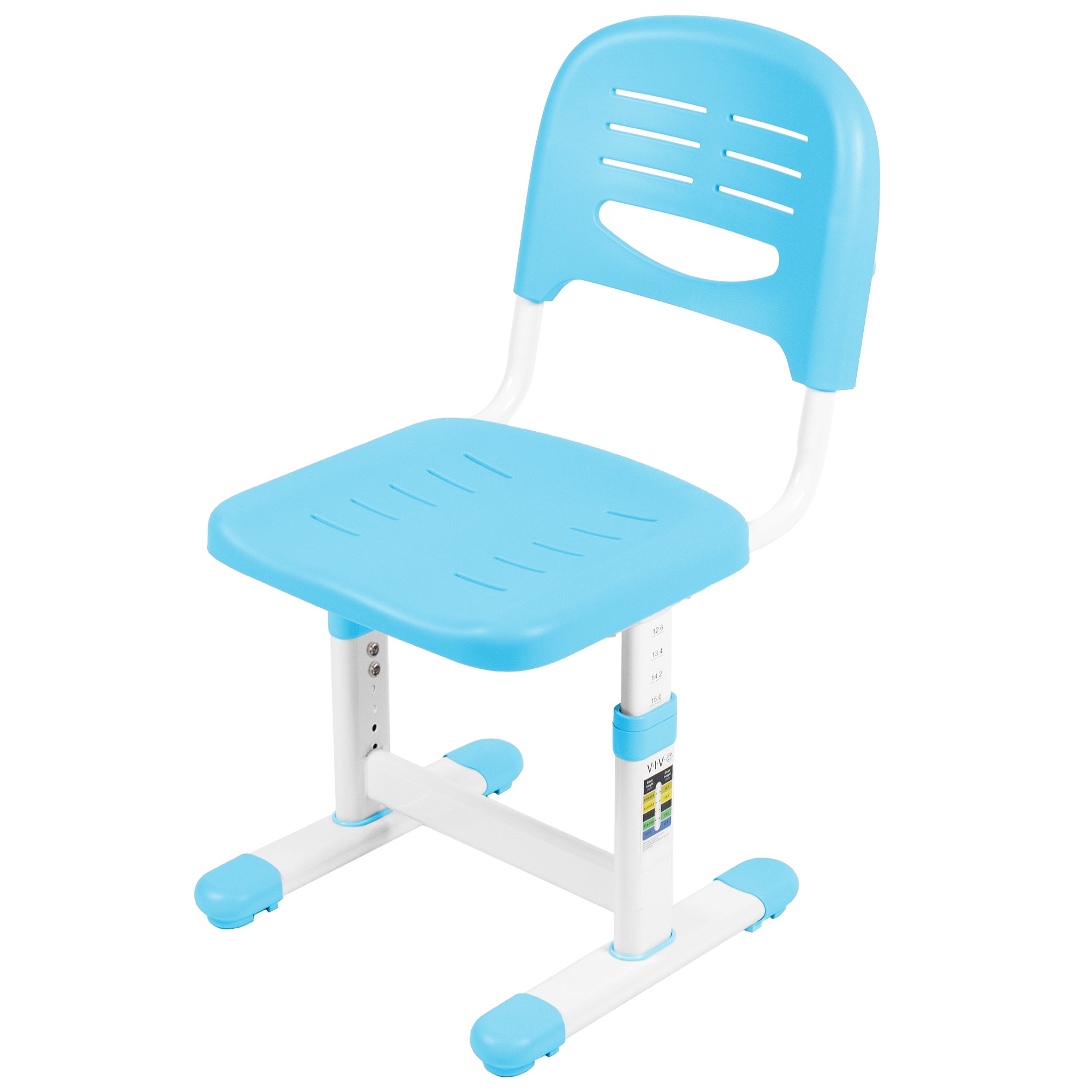 Kids comfortable height adjustable ergonomic desk seat chair for children.