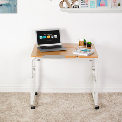 Teen room with a versatile desk.