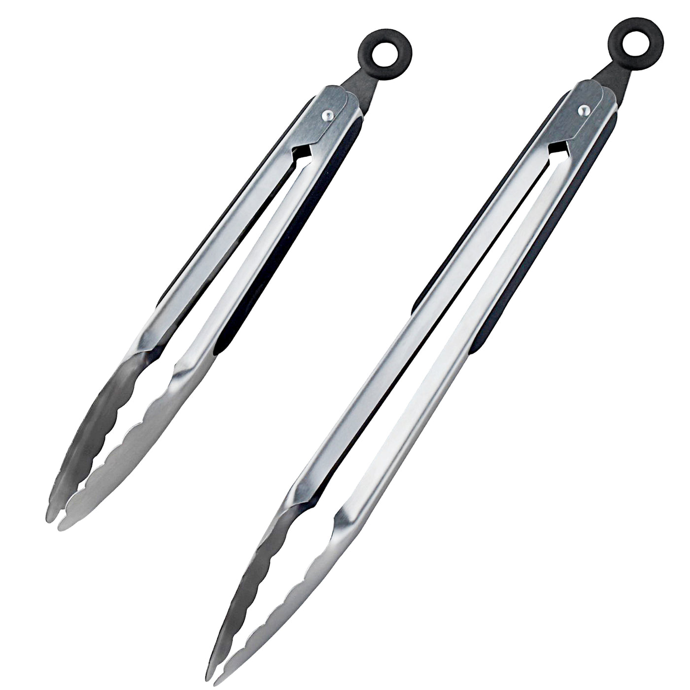 12" and 9" Stainless Steel Tongs