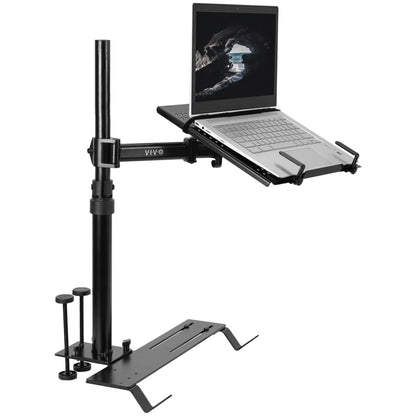  Perfect for on-the-go use, this car laptop stand anchors to the seat bolts on the passenger side chair, providing a secure and sturdy workstation. 