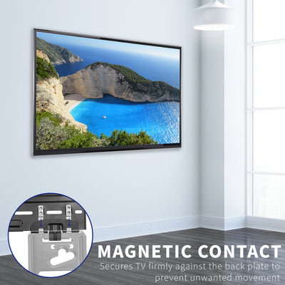 Magnetic contact to eliminate any unwanted movement.