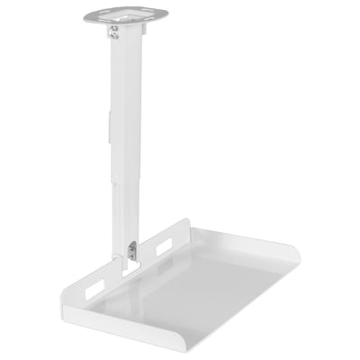  Universal ceiling projector tray mount designed for projectors that don't have mounting holes.