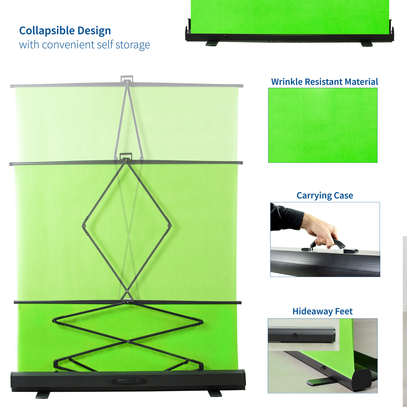 100" Collapsible Green Screen