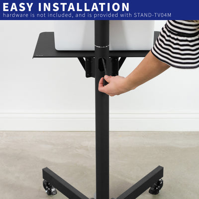 Easy installation of the shelf with all necessary hardware included.
