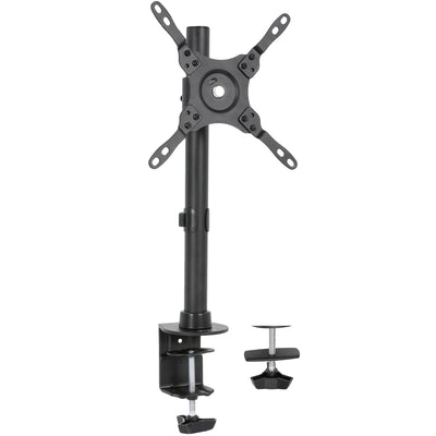 Sturdy Height Adjustable Single Monitor Desk Mount