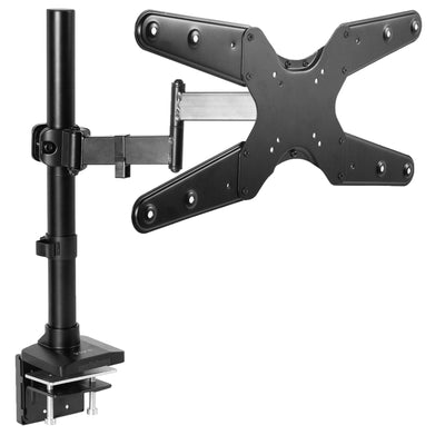Fully Articulating Ultra Wide Screen TV Desk Mount for up to 55 inch Screens